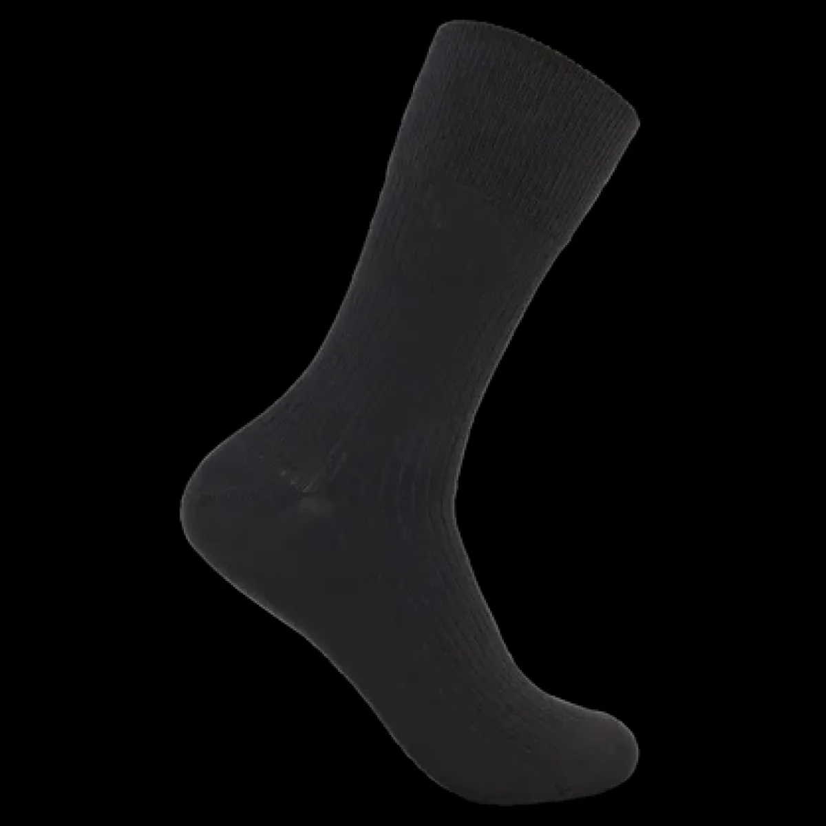 ECCO Classic Ribbed Mid Cut Sort Cheap