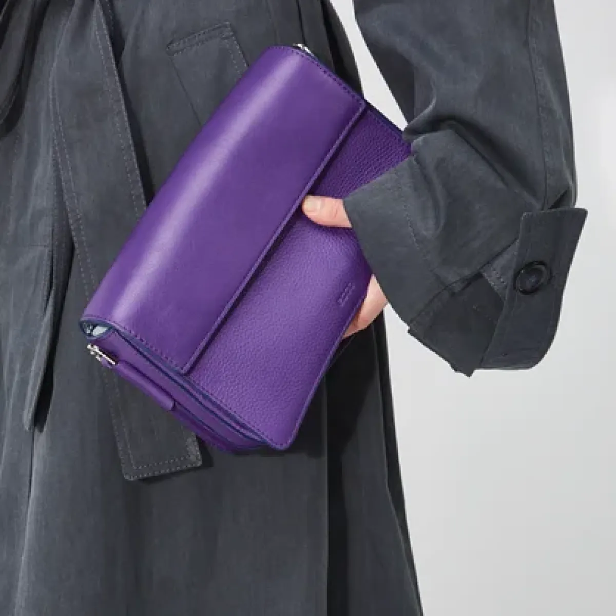 ECCO Pinch Bag Lilla Discount